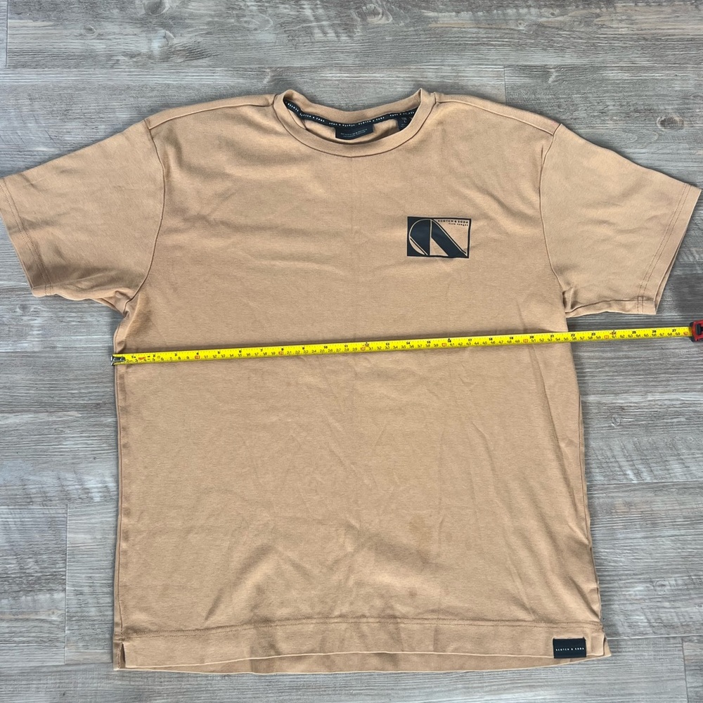 Scotch and Soda Men’s T Shirt Tan